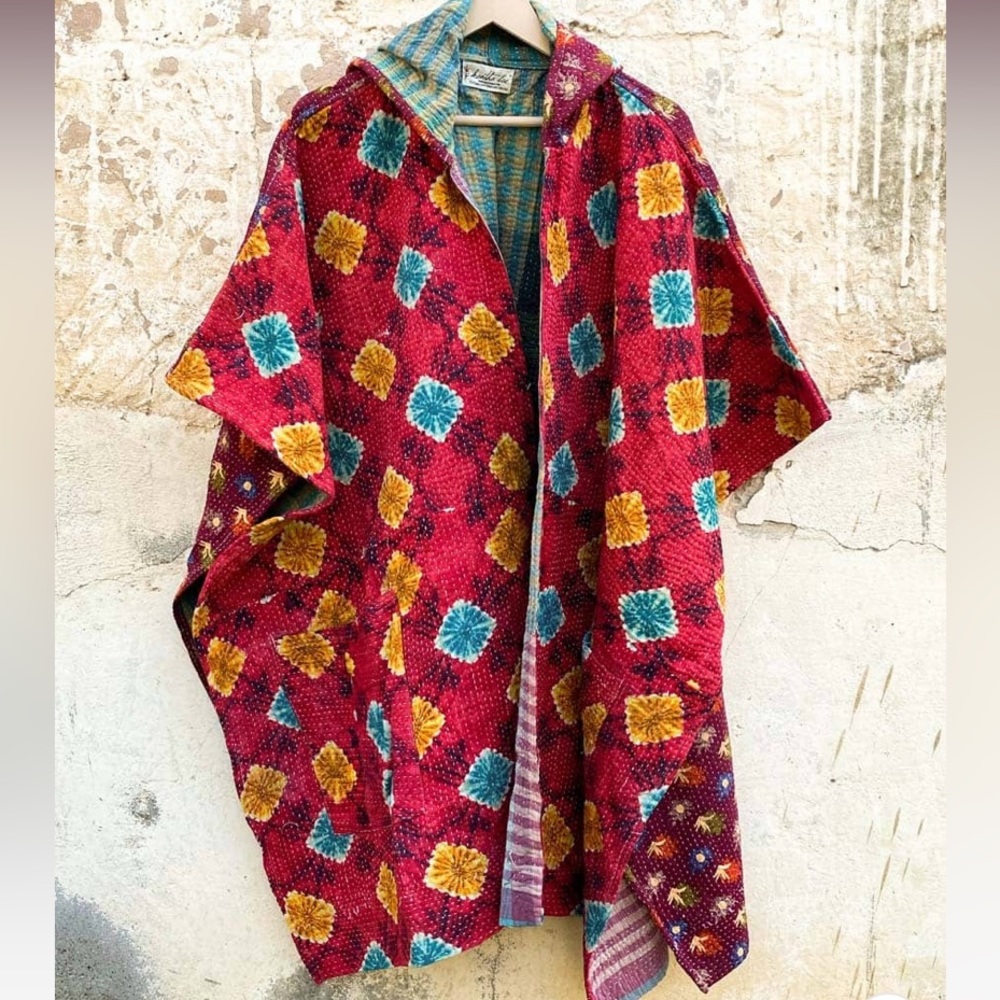 Kantha Coat - Picture 2 of 6